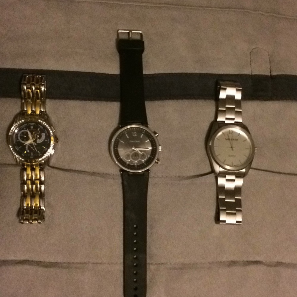 3 Cote d’ Azur Watches Quartz Japan Movt